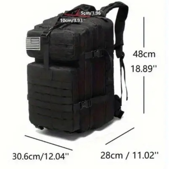 Tactical Tan 50L Backpack - Khaki - Picture 2 of 6